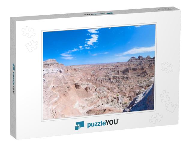 Geological Rock Formations of Badlands National Park in S... Jigsaw Puzzle