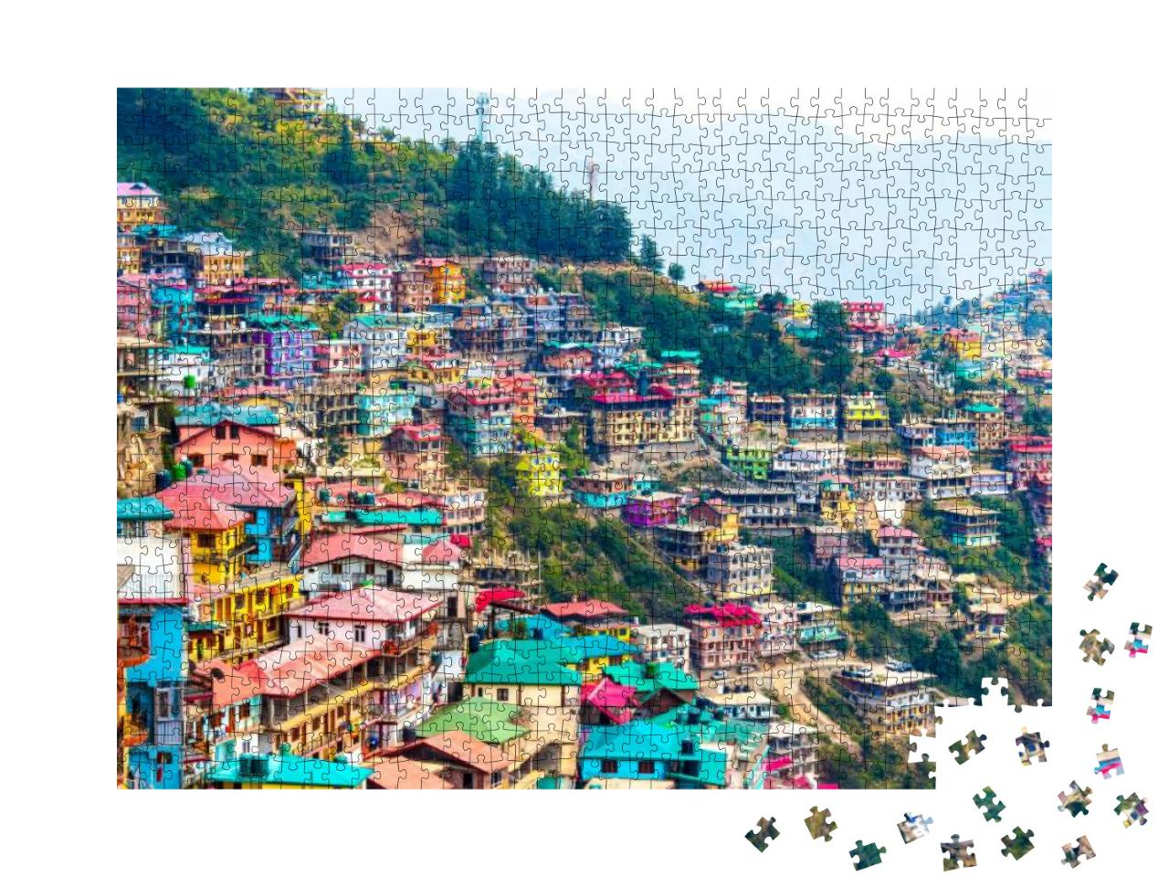 Not Brazil Nor Argentina Its My India. the Beautiful Pano... Jigsaw Puzzle with 1000 pieces