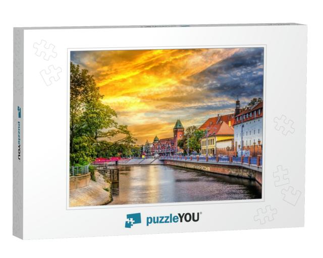 City of Wroclaw in a Sunny Summer, Poland... Jigsaw Puzzle