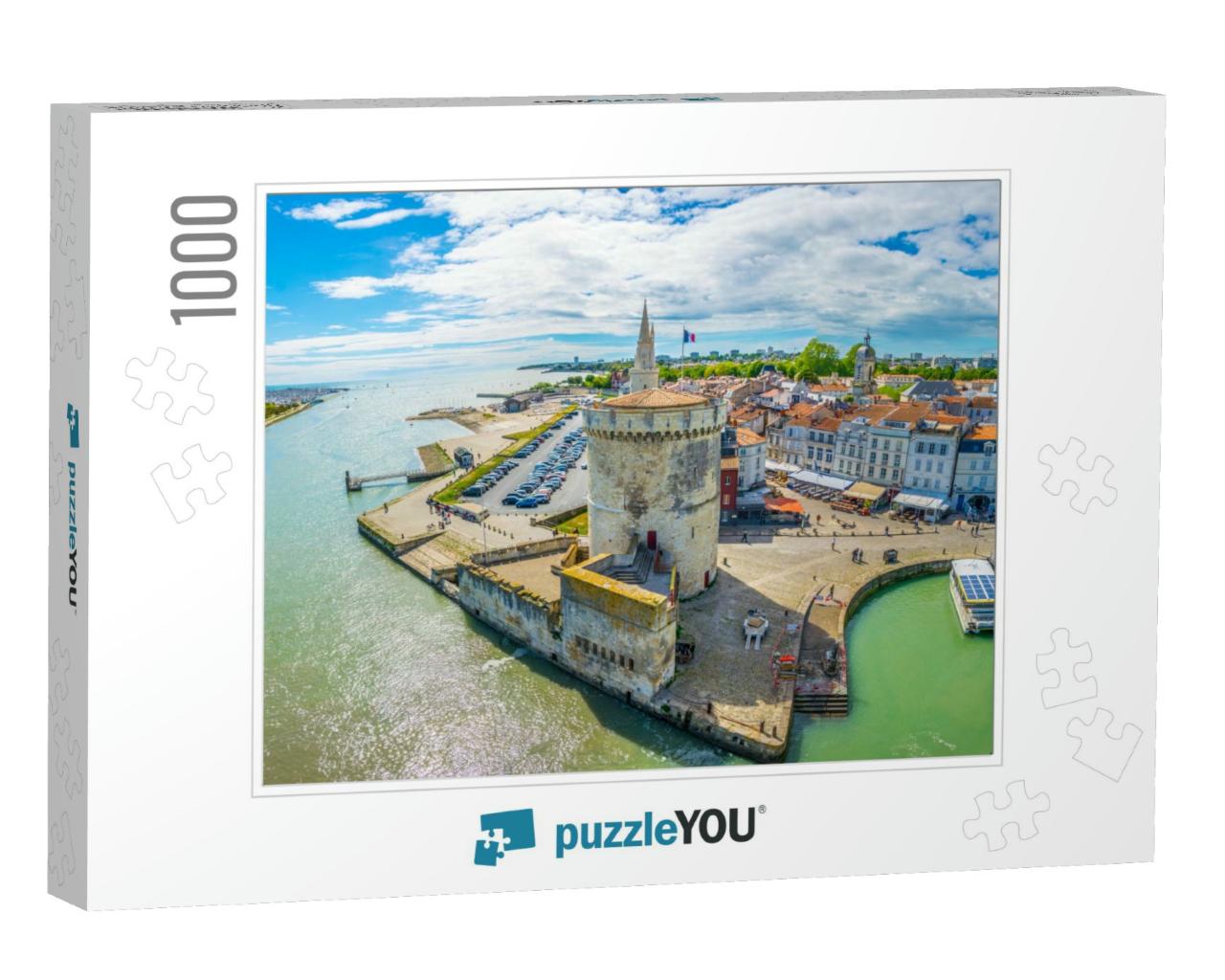 Seaside of La Rochelle Dominated by Tour De La Lanterne &... Jigsaw Puzzle with 1000 pieces