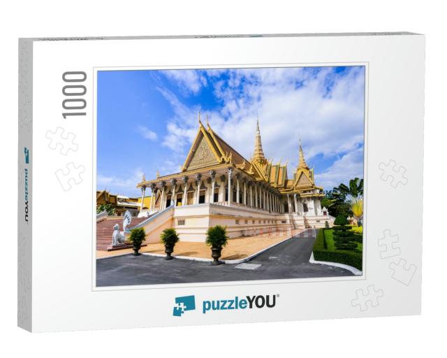 Royal Palace Chanchhaya Pavilion in Phnom Penh, Cambodia... Jigsaw Puzzle with 1000 pieces