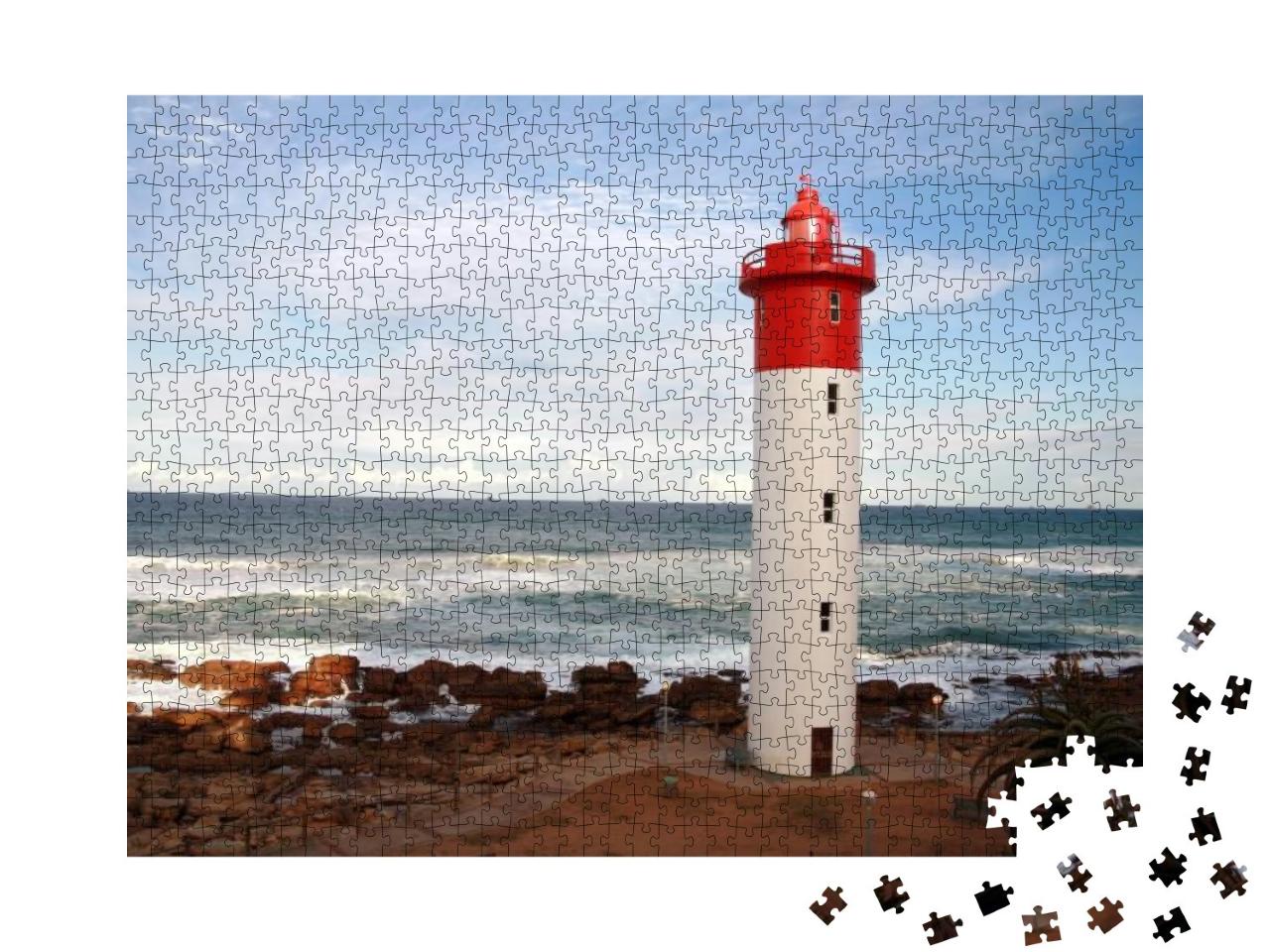 Lighthouse Umhlanga South Africa... Jigsaw Puzzle with 1000 pieces