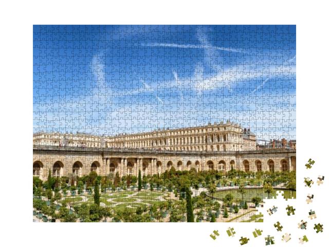 The Royal Palace in Versailles, Versailles, France... Jigsaw Puzzle with 1000 pieces