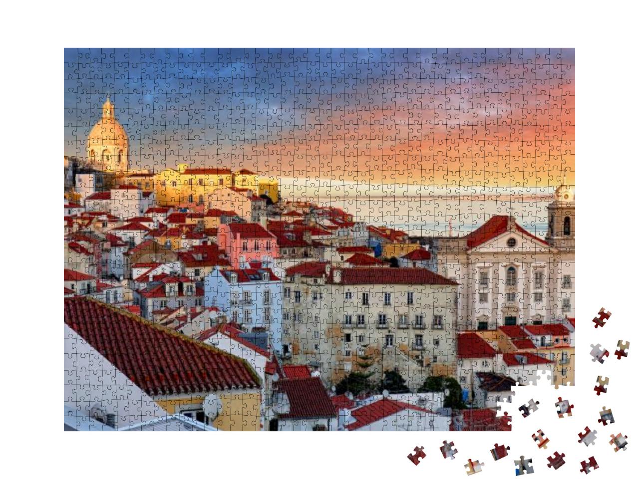 Lisbon, Portugal... Jigsaw Puzzle with 1000 pieces