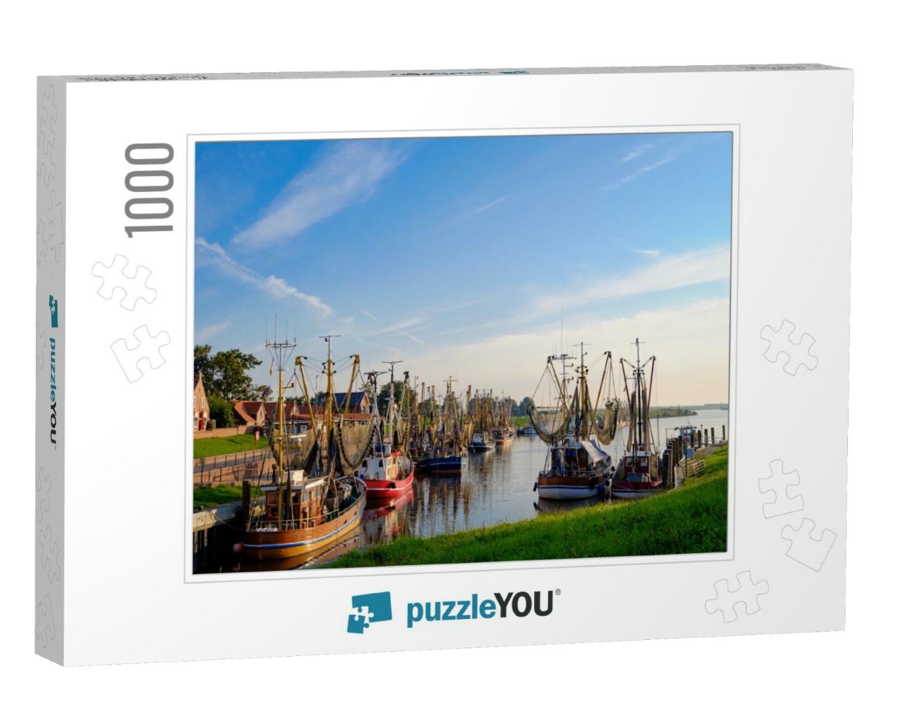 Harbor of Greetsiel/Germany... Jigsaw Puzzle with 1000 pieces