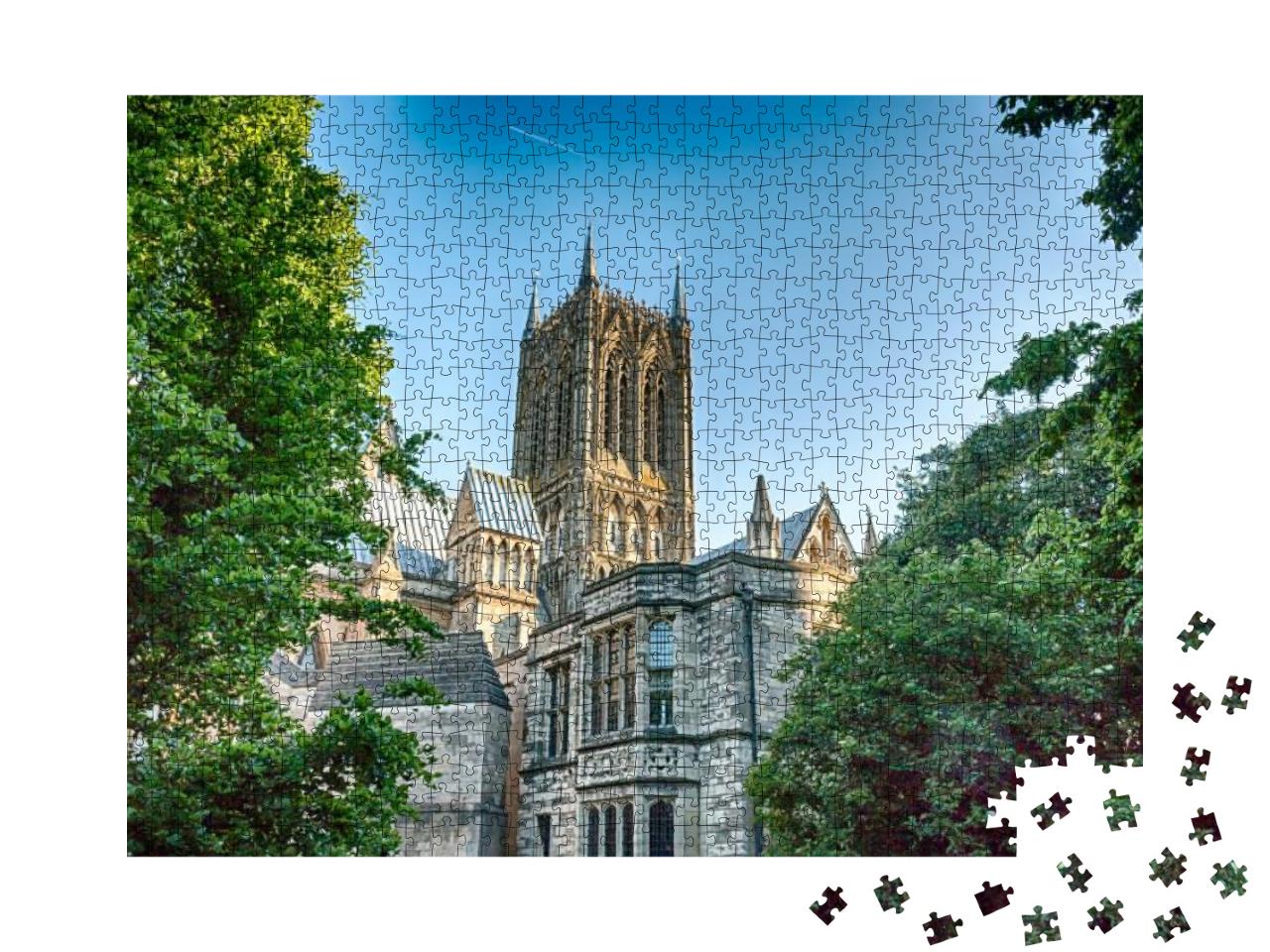 Cathedral Church of the Blessed Virgin Mary of Lincoln, C... Jigsaw Puzzle with 1000 pieces
