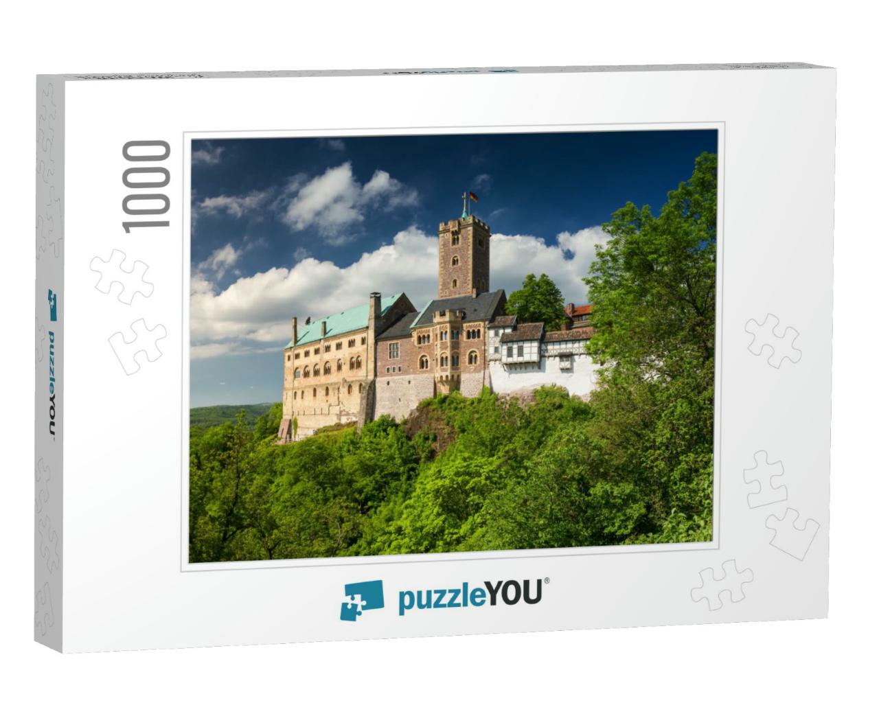 View of the Famous Wartburg - a World Heritage Site, Thur... Jigsaw Puzzle with 1000 pieces