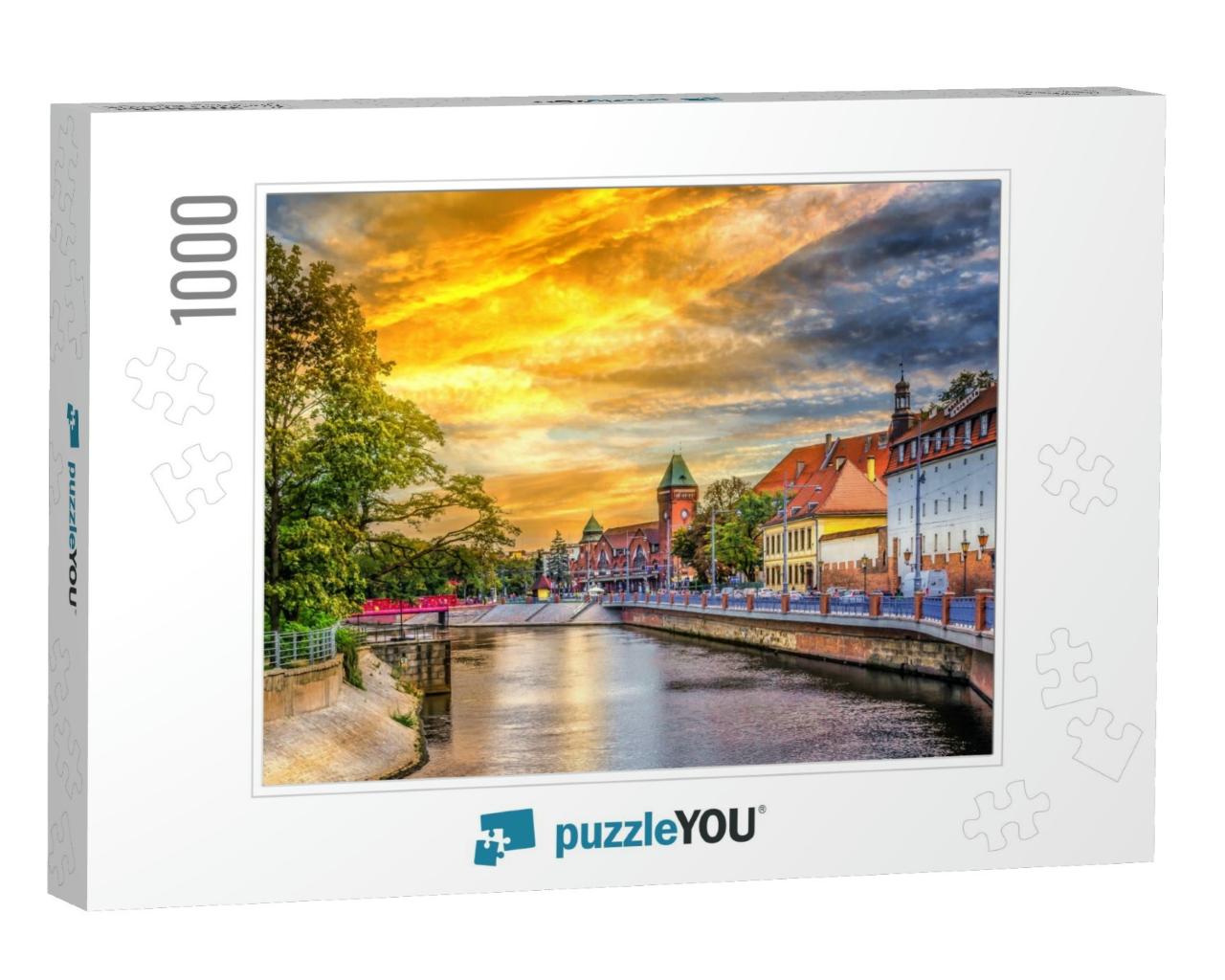City of Wroclaw in a Sunny Summer, Poland... Jigsaw Puzzle with 1000 pieces