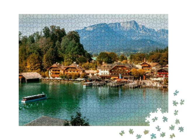 Schoenau Am Koenigssee, Germany - September 9, 2018 Elect... Jigsaw Puzzle with 1000 pieces