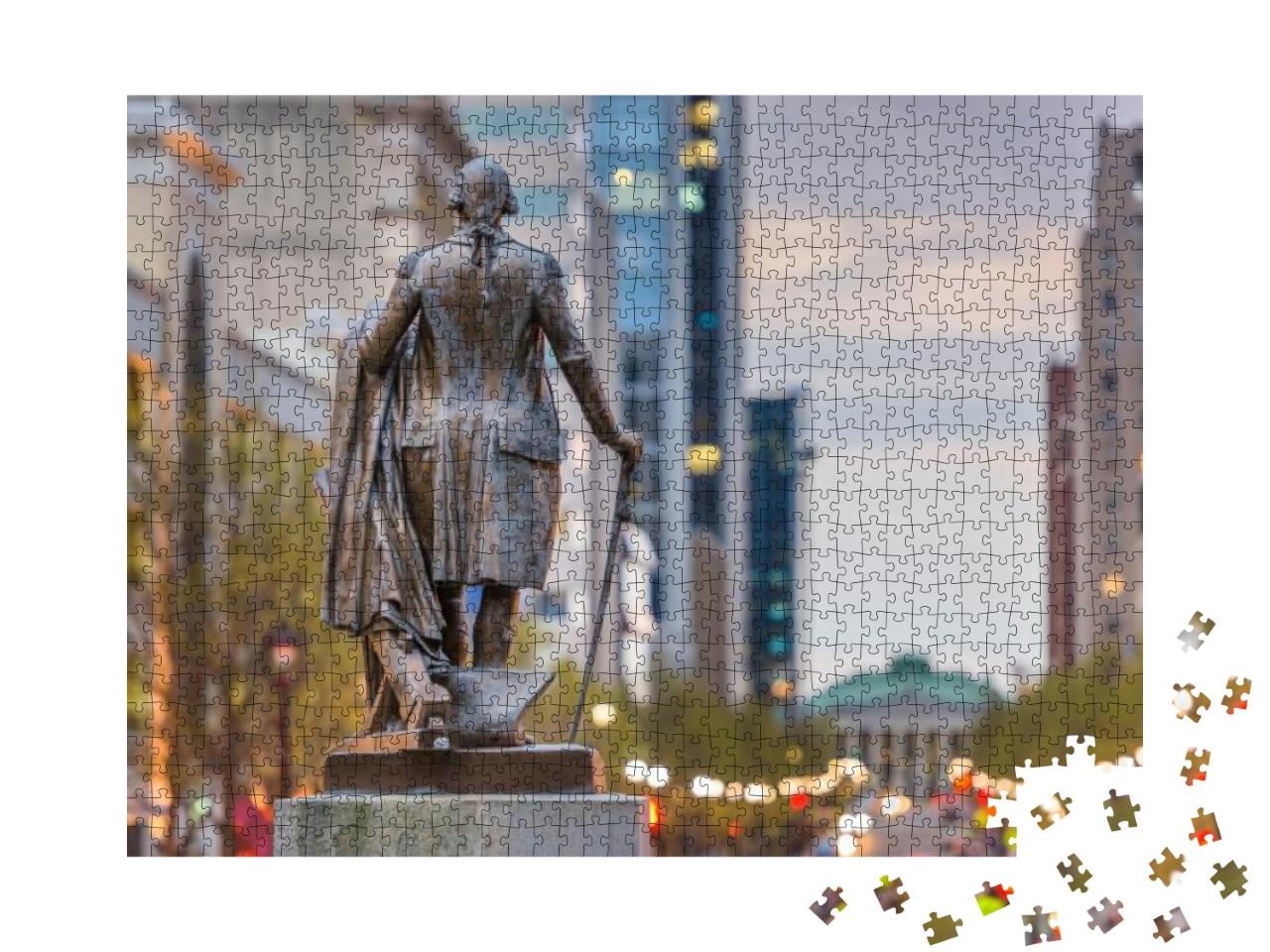 Raleigh, North Carolina, USA Downtown as Viewed from the C... Jigsaw Puzzle with 1000 pieces