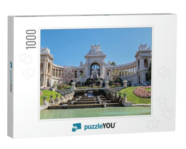 Palais Longchamp in Marseille, France... Jigsaw Puzzle with 1000 pieces
