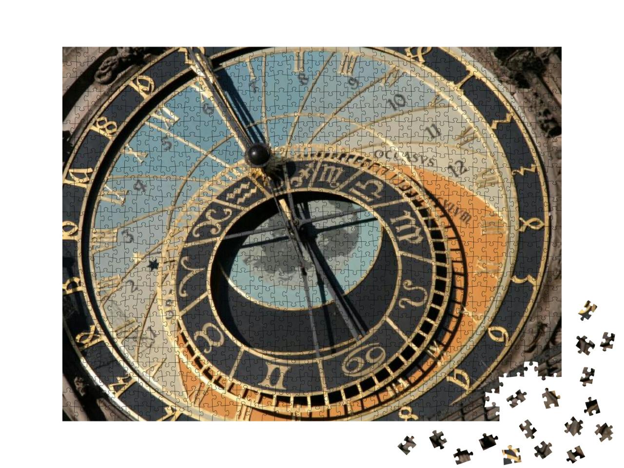 Clocks in Time... Jigsaw Puzzle with 1000 pieces