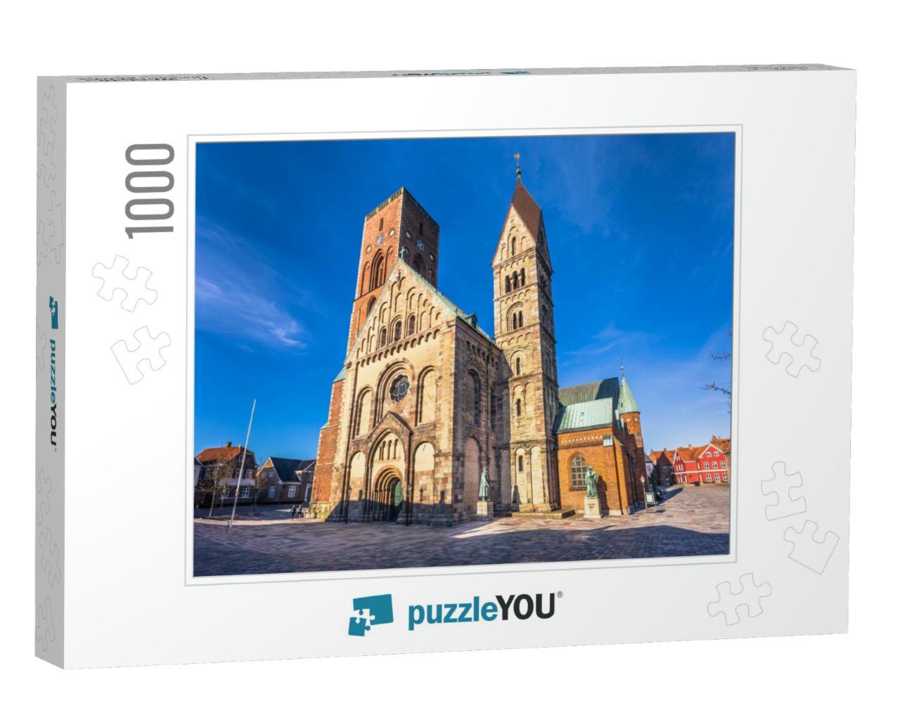 Cathedral of Ribe, Denmark... Jigsaw Puzzle with 1000 pieces