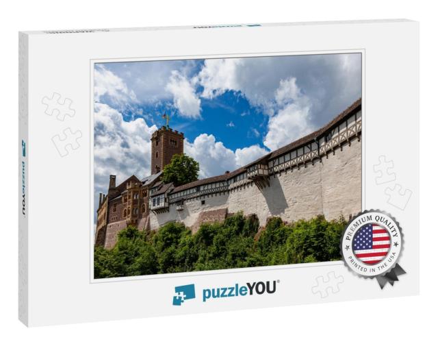 The Wartburg Castle in Thuringia Germany... Jigsaw Puzzle