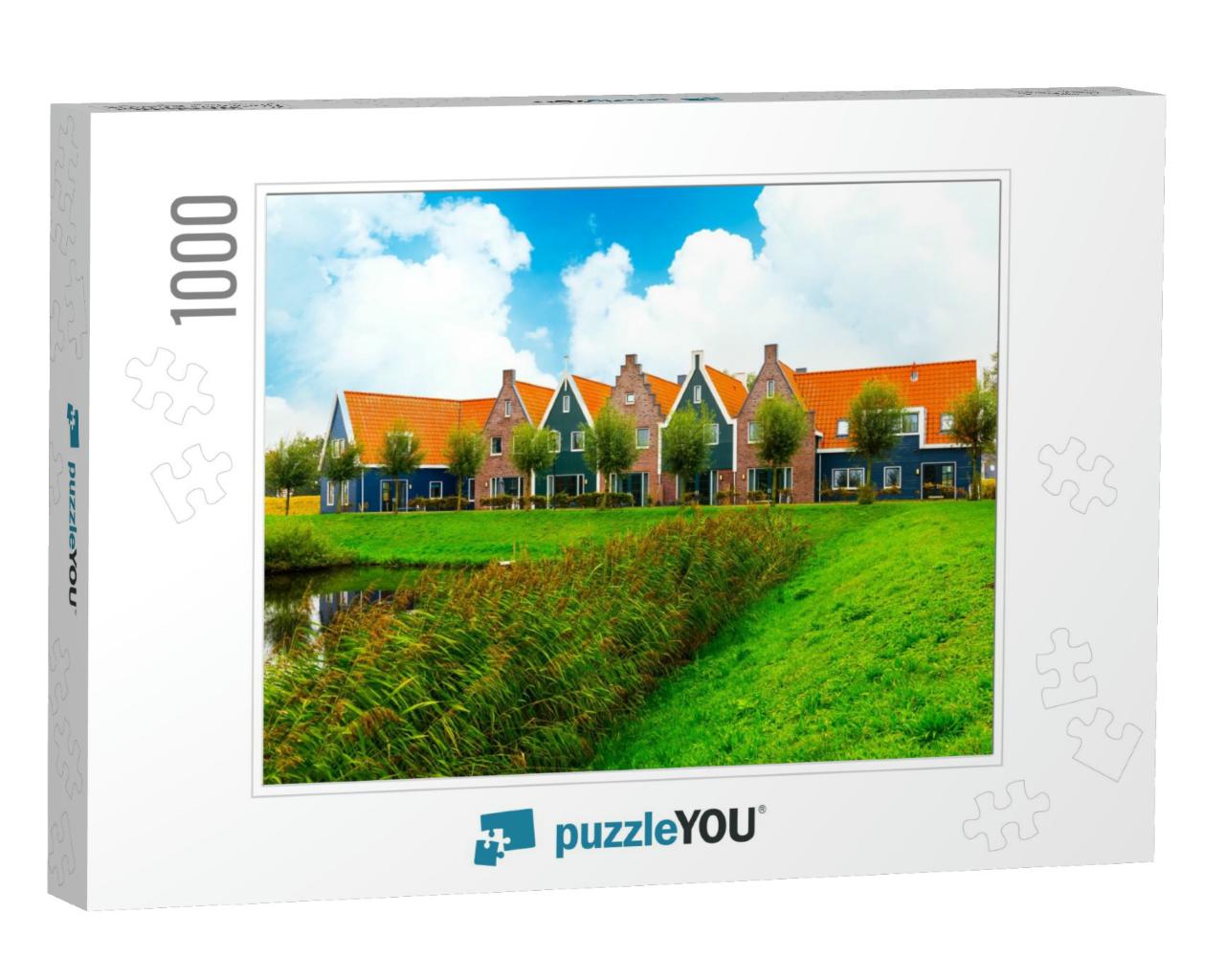 Volendam is a Town in North Holland in the Netherlands. C... Jigsaw Puzzle with 1000 pieces