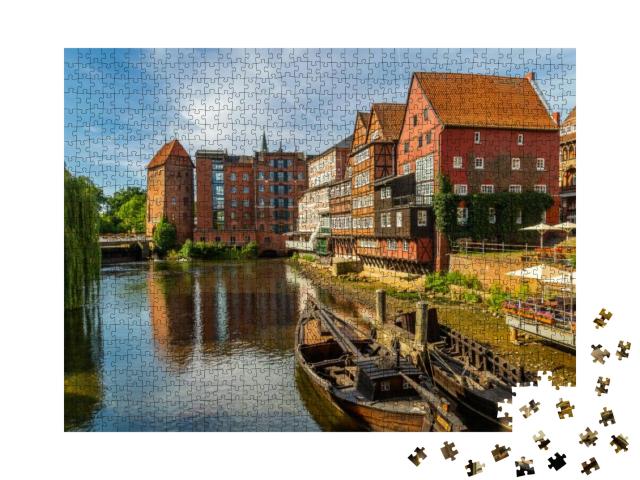 View of Lueneburg, Lower Saxony, Germany... Jigsaw Puzzle with 1000 pieces