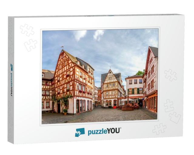 Mainz, Historical, Germany... Jigsaw Puzzle