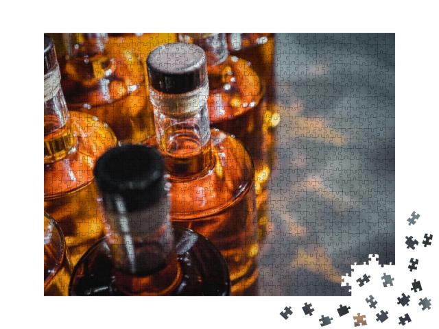 Small Liquor Production Based on Maple Syrup. Multitude o... Jigsaw Puzzle with 1000 pieces