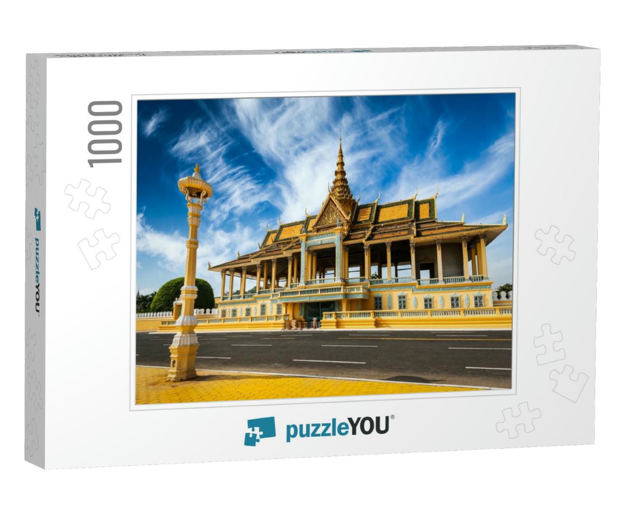 Phnom Penh Tourist Attraction & Famous Landmark - Royal P... Jigsaw Puzzle with 1000 pieces