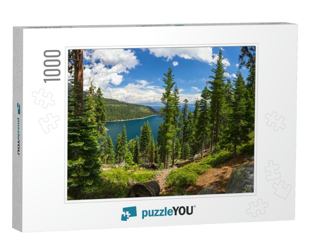 Emerald Bay, Lake Tahoe... Jigsaw Puzzle with 1000 pieces