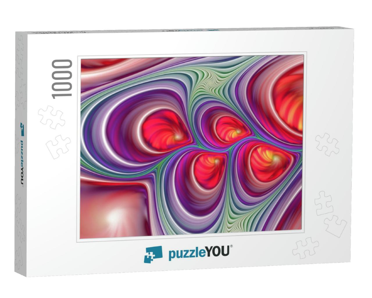 Infinite Universe. Mysterious Psychedelic Relaxation Patt... Jigsaw Puzzle with 1000 pieces