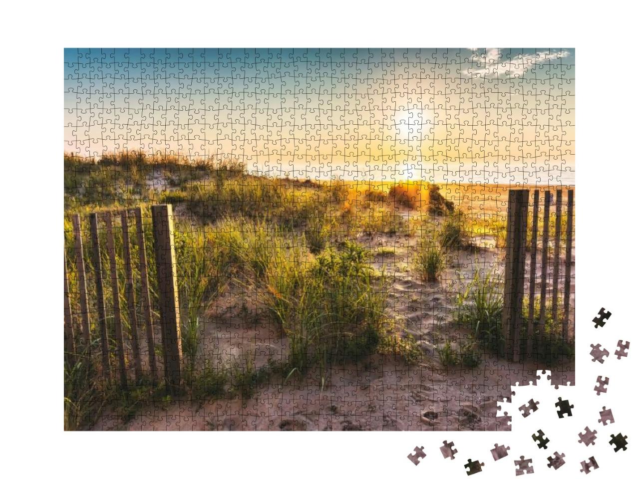 Ocean City Sunrise... Jigsaw Puzzle with 1000 pieces