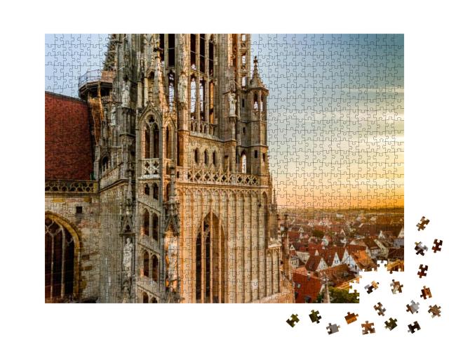 Ulm Cathedral, Germany... Jigsaw Puzzle with 1000 pieces