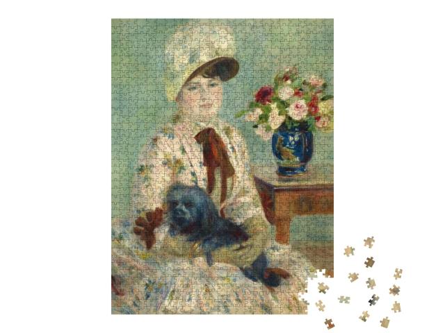 Mlle Charlotte Berthier, by Auguste Renoir, 1883, French... Jigsaw Puzzle with 1000 pieces
