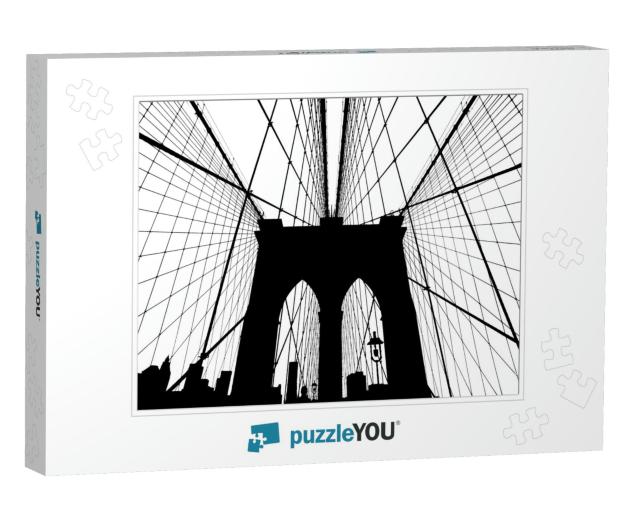 Brooklyn Bridge, New York City... Jigsaw Puzzle