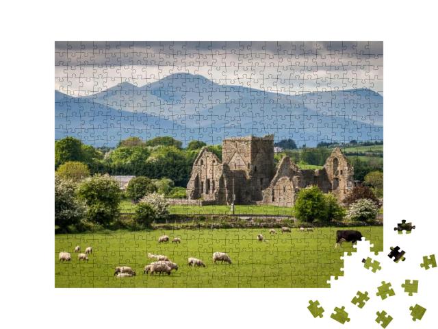Idyllic Irish Landscape... Jigsaw Puzzle with 500 pieces