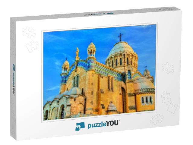 The Our Lady of Africa Basilica in Algiers, Algeria... Jigsaw Puzzle