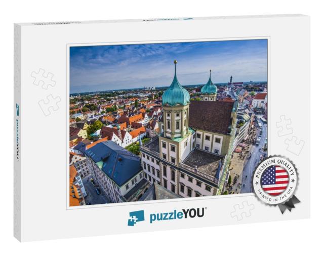 Augsburg Germany Old Townscape... Jigsaw Puzzle