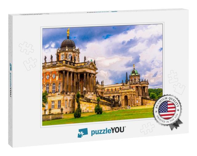 The New Palace a Huge Magnificent Palace from the 18th Ce... Jigsaw Puzzle