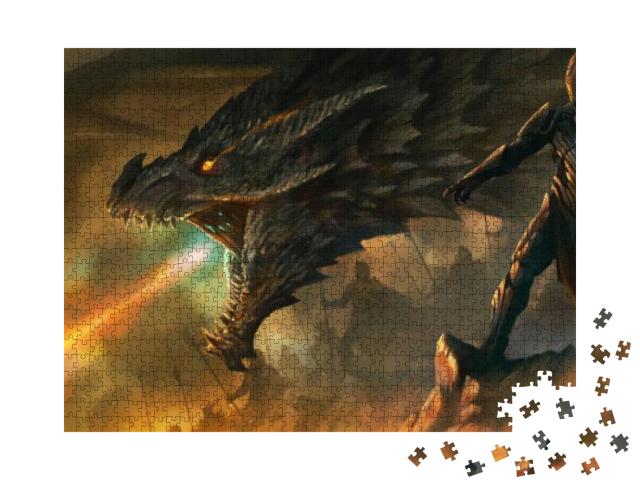 Dragon Master... Jigsaw Puzzle with 1000 pieces
