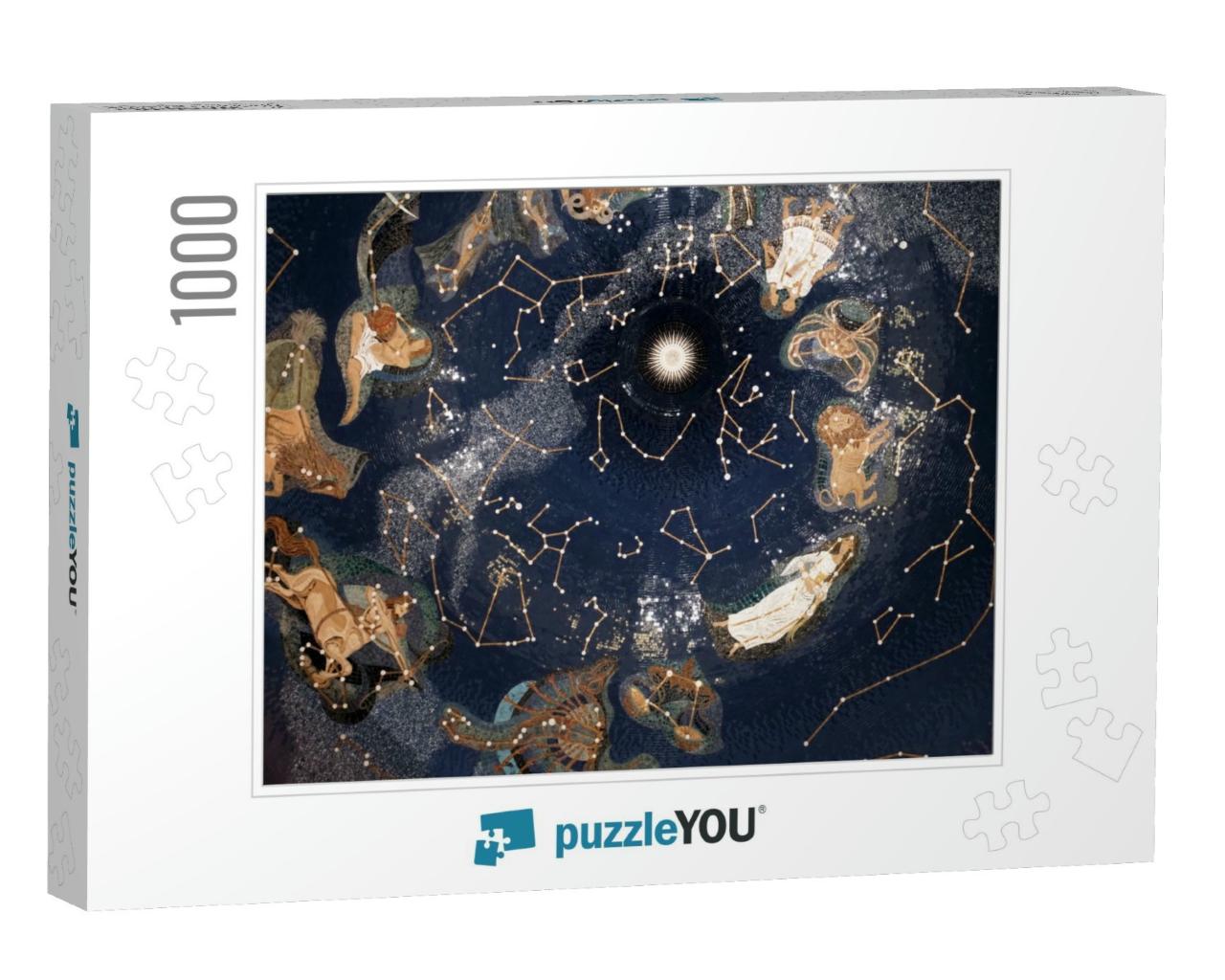 Map of Stars. Map of the Sky At Night, Constellations... Jigsaw Puzzle with 1000 pieces