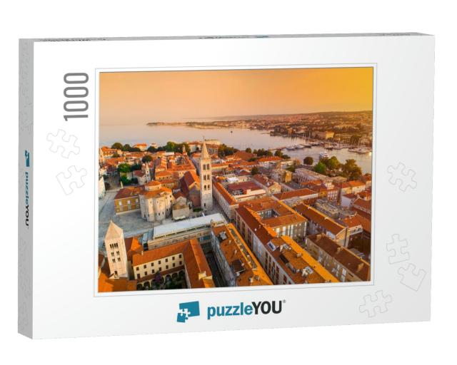 Historic Center of the Croatian Town of Zadar At the Medi... Jigsaw Puzzle with 1000 pieces