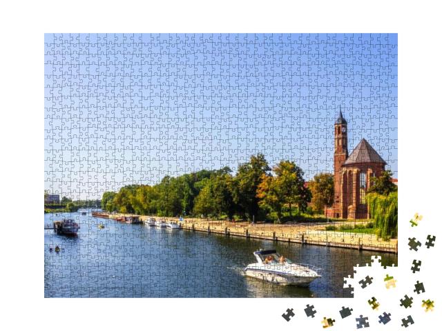 Historical City of Brandenburg Havel, Germany... Jigsaw Puzzle with 1000 pieces