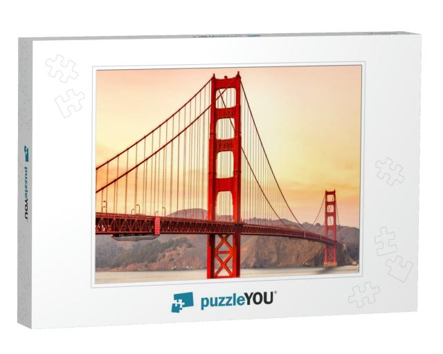Golden Gate Bridge in San Francisco, California, Usa... Jigsaw Puzzle