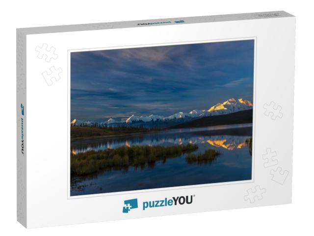 August 30, 2016 - Mount Denali At Wonder Lake, Previously... Jigsaw Puzzle