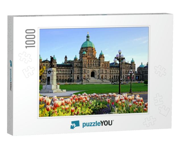 Historic British Columbia Provincial Parliament Building... Jigsaw Puzzle with 1000 pieces