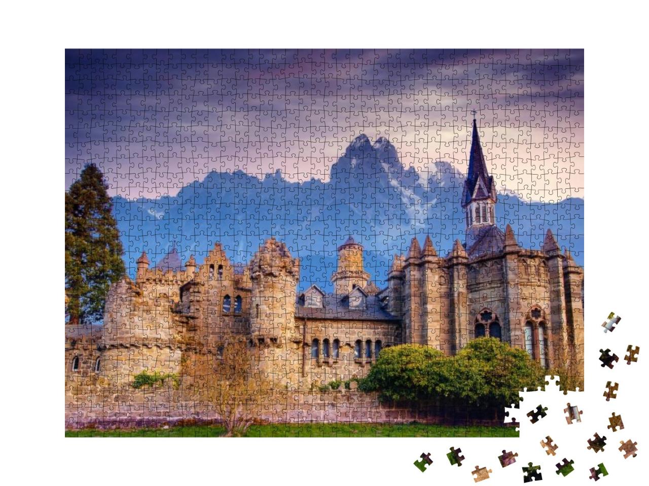 Ancient Castle. Germany Europe... Jigsaw Puzzle with 1000 pieces