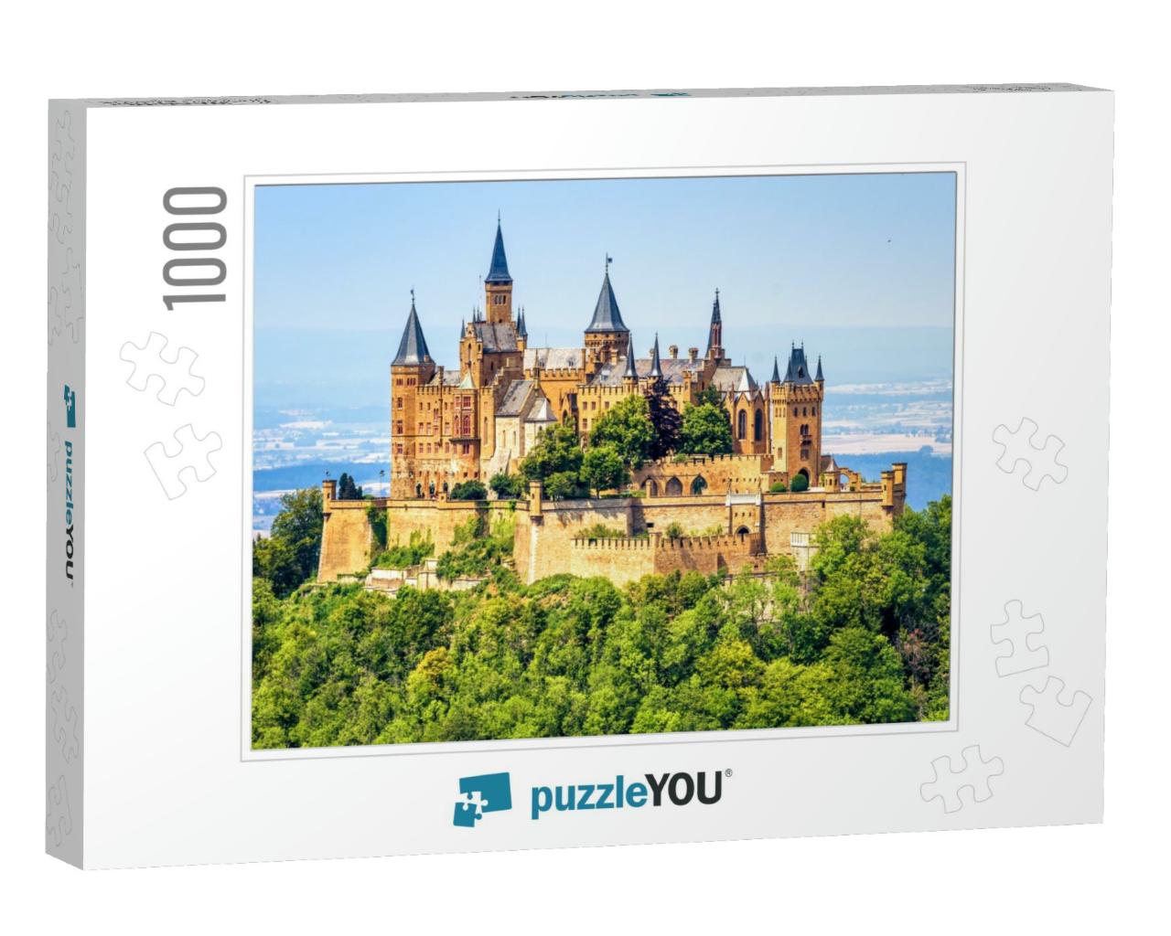 Hohenzollern Castle Close-Up, Germany. This Fairytale Cas... Jigsaw Puzzle with 1000 pieces