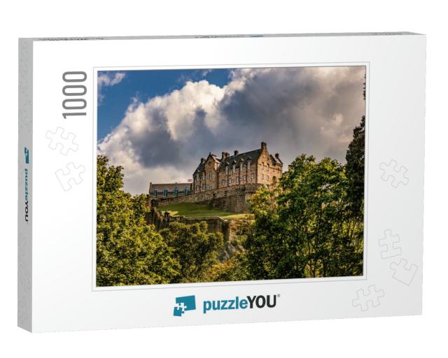 Edinburgh Castle View, Scotland Ku, Traveling in Europe... Jigsaw Puzzle with 1000 pieces