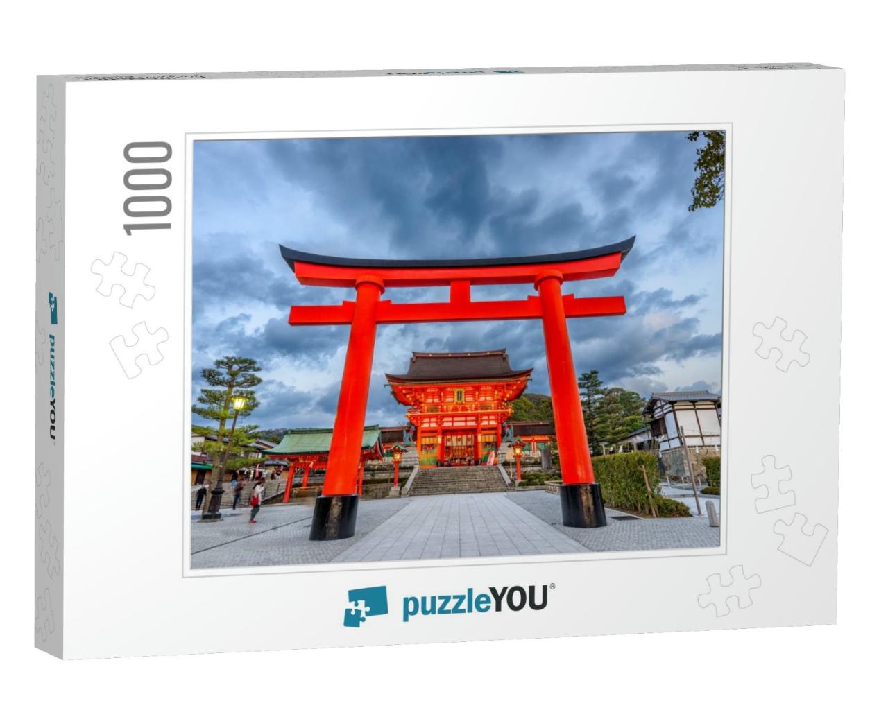 Fushimi Inari Shrine in Kyoto, Japan... Jigsaw Puzzle with 1000 pieces