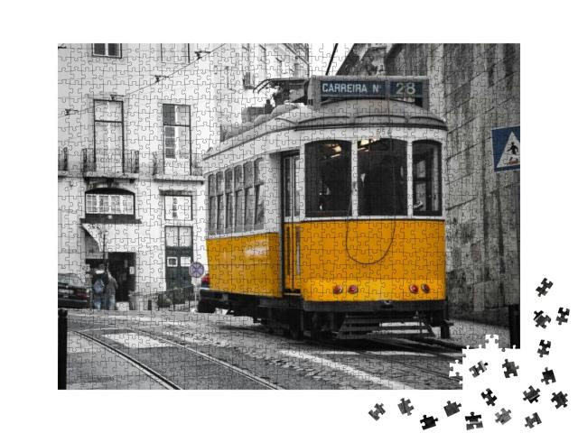 Lisbon Tram, Portugal 2012... Jigsaw Puzzle with 1000 pieces