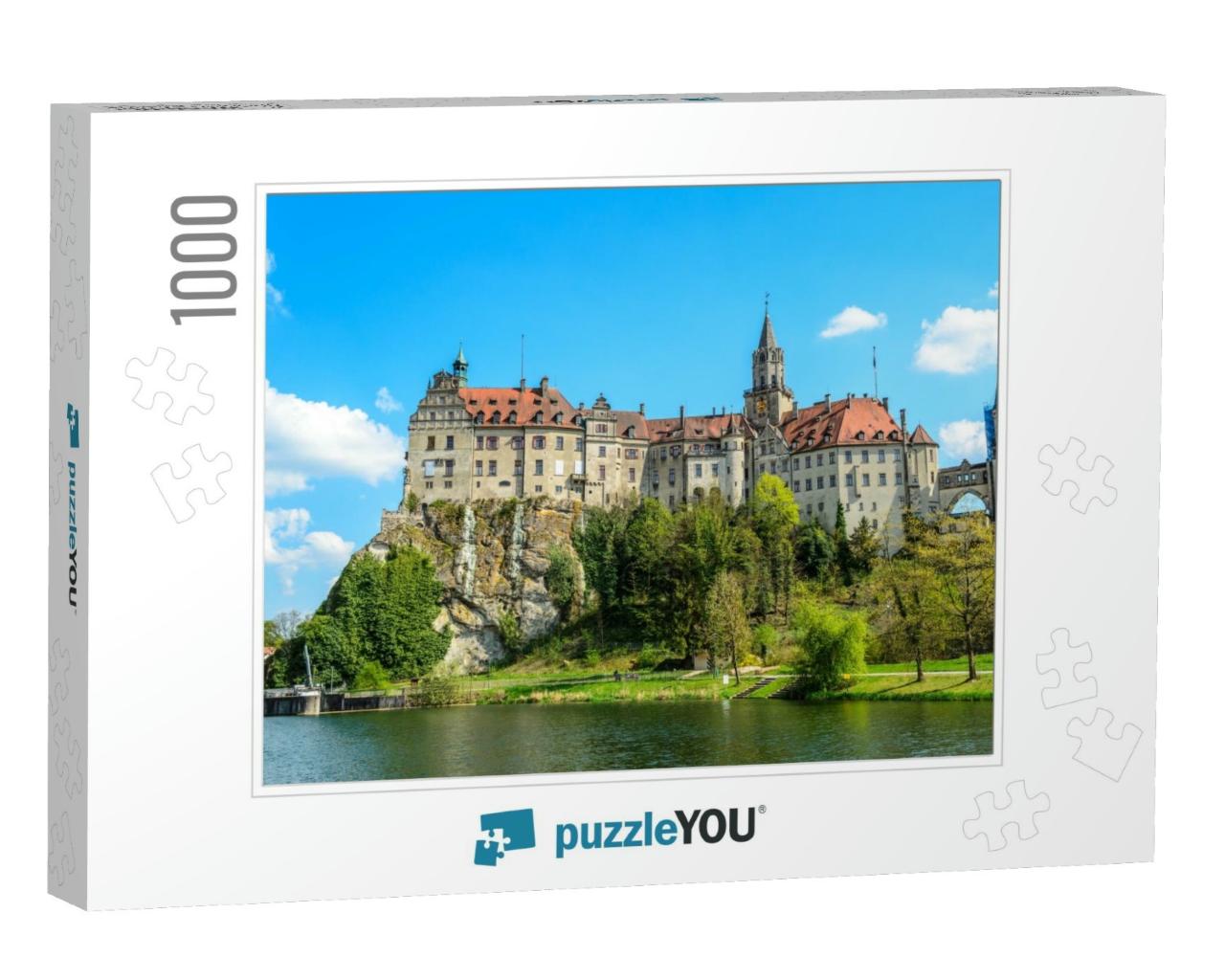 Beautiful Castle Burg Sigmaringen, Dynasty Hohenzollern... Jigsaw Puzzle with 1000 pieces