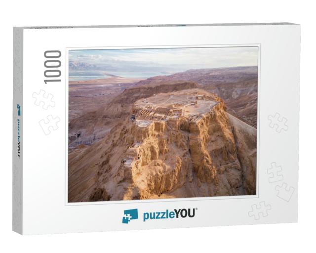 Masada. the Ancient Fortification in the Southern Distric... Jigsaw Puzzle with 1000 pieces