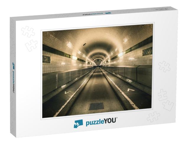 Historic Elbtunnel in Hamburg... Jigsaw Puzzle