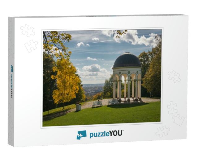 Monopteros Temple At Neroberg in the German City of Wiesb... Jigsaw Puzzle