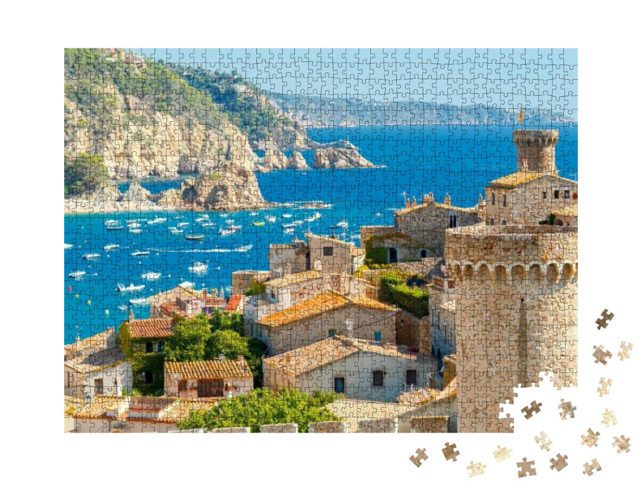 Tossa De Mar, Costa Brava, Spain... Jigsaw Puzzle with 1000 pieces